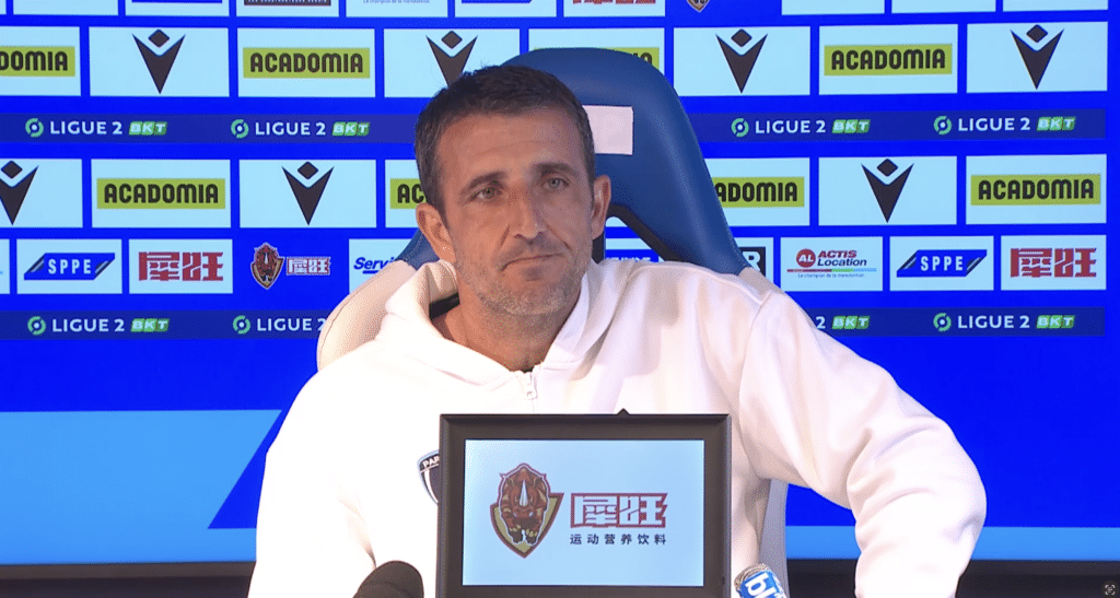 La conf' du coach après Auxerre - Paris FC