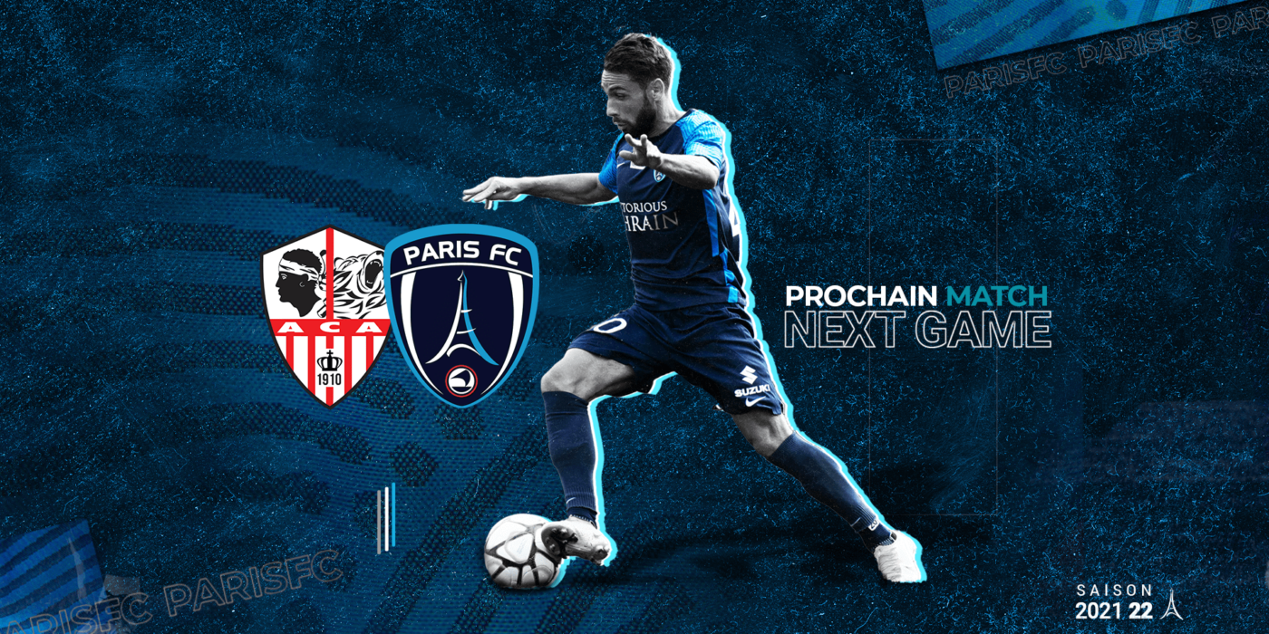 Prochain match Paris FC Ajaccio