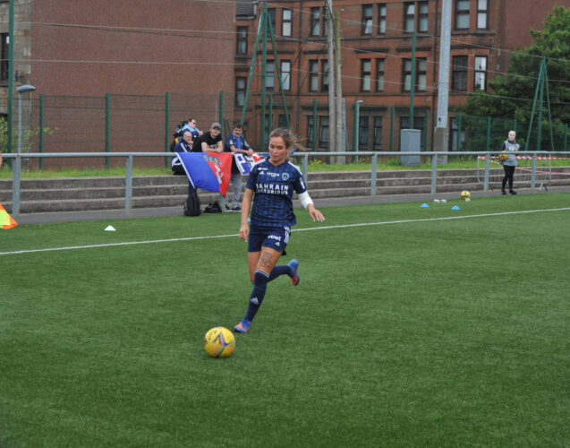 Pictured: 



Serviette SFFC take on Paris FC in Glasgow in the qualifying round of the Champions League
