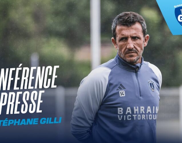 Video Thumbnail: [Grenoble Foot 38 - Paris FC] : La conf' d'avant-match de coach Gilli