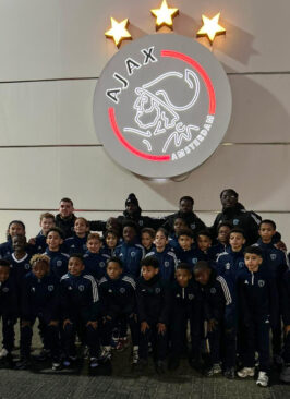 Nos jeunes en visite à l'Ajax Amsterdam