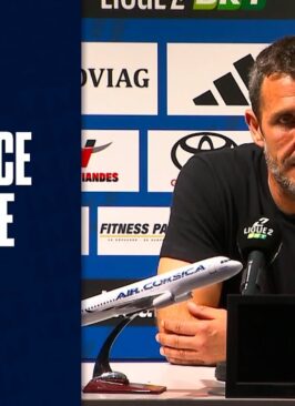 SC Bastia vs Paris FC : la conf' d'après-match du coach !