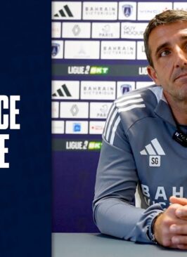 ESTAC vs Paris FC : La conf' d'avant match du coach !