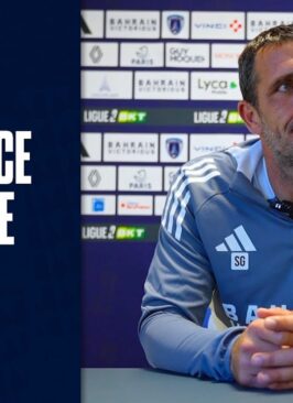 Paris FC vs Grenoble Foot 38 : La conf' d'avant match du coach !