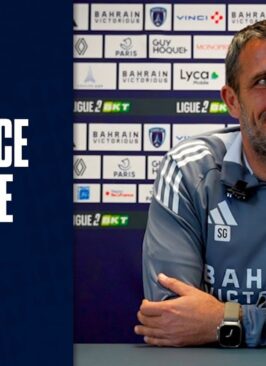 Amiens SC vs Paris FC : La conf' d'avant match du coach !