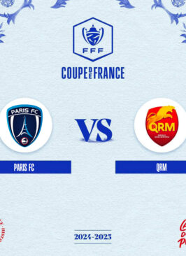 Le Paris FC recevra QRM pour le 7ème tour de la Coupe de France 2024-2025 !