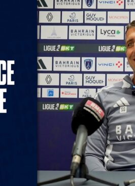 Paris FC vs Rodez Aveyron Foot : la conf' d’avant-match du coach !