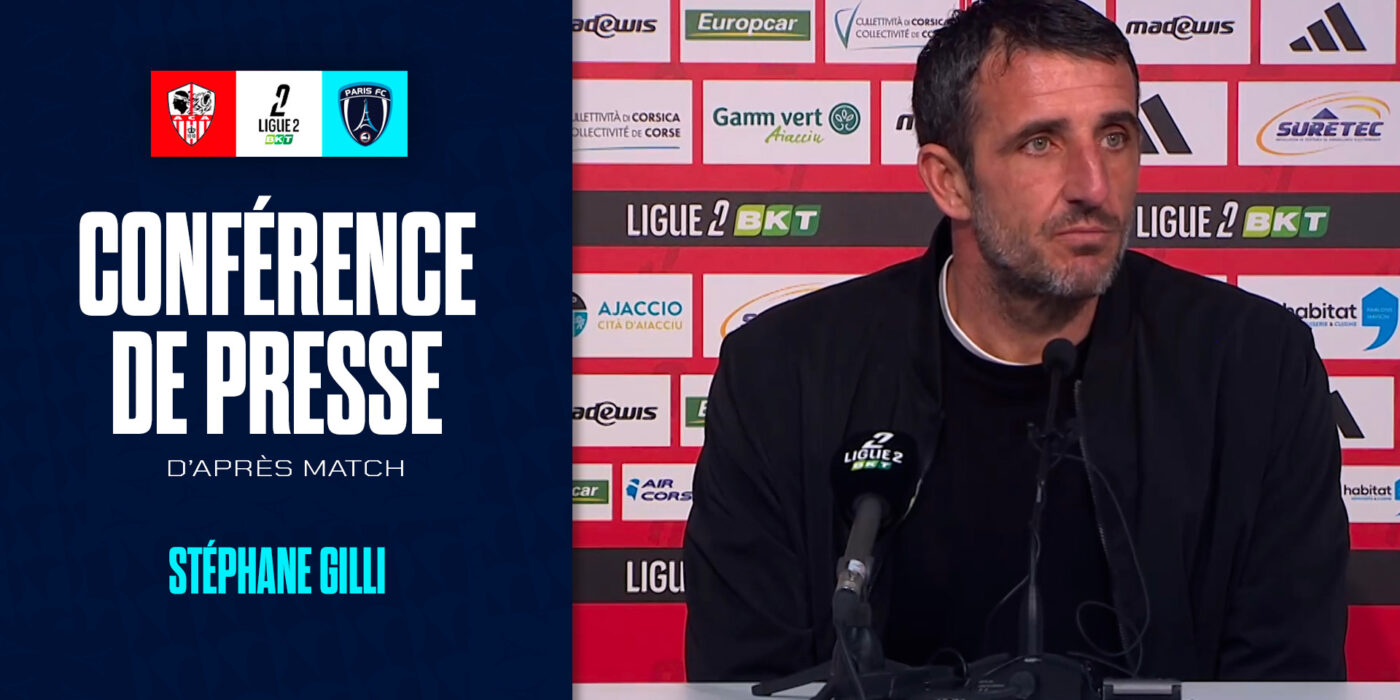 Conf de presse après match