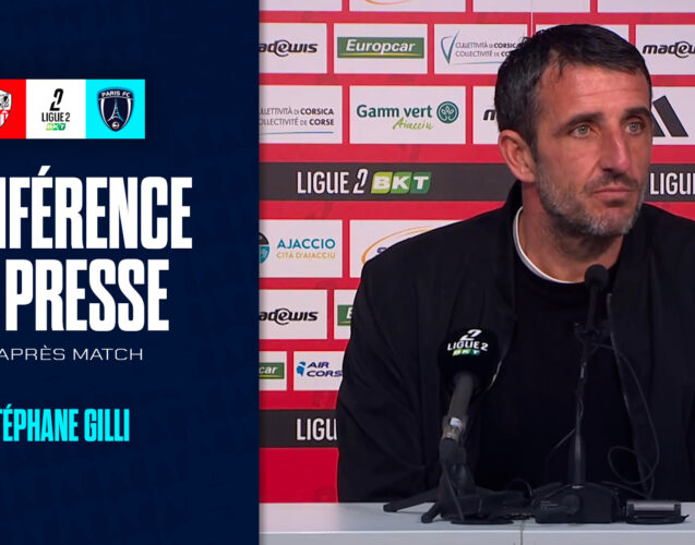 Conf de presse après match