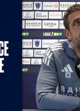 FC Lorient - Paris FC  : La conf' d'avant-match du coach