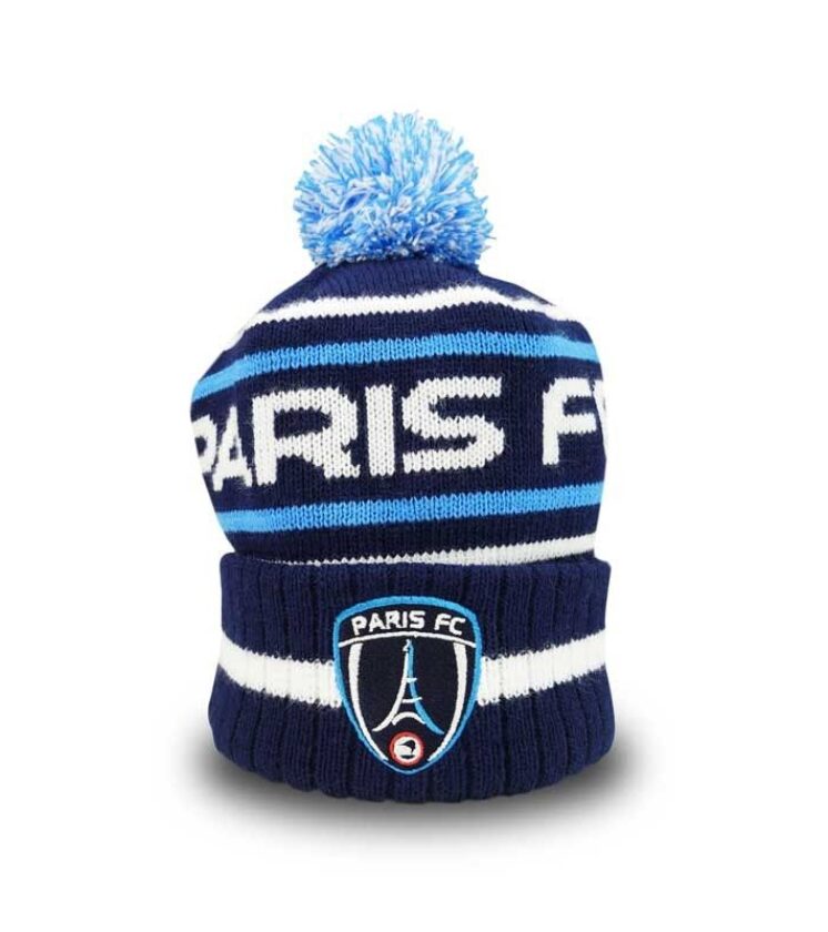 Bonnet pompon Paris FC