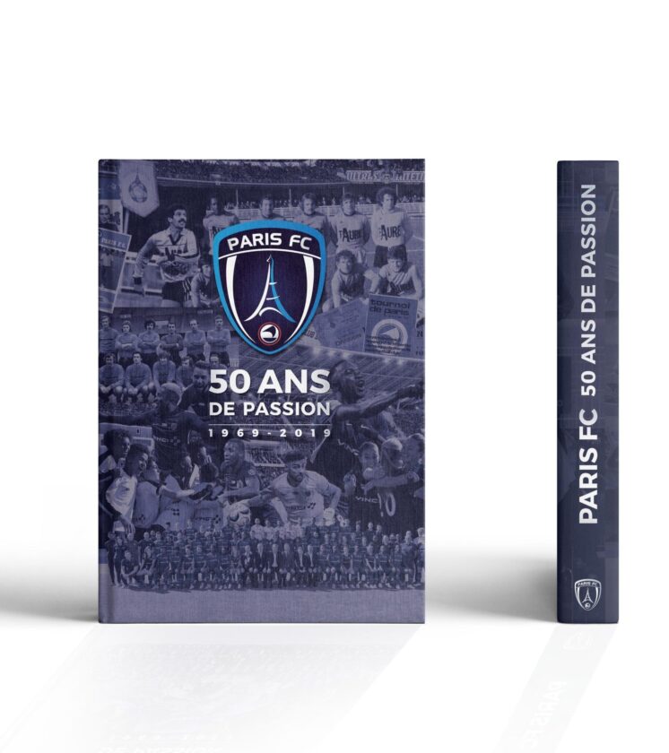 Livre du Paris FC : 50 ANS DE PASSION