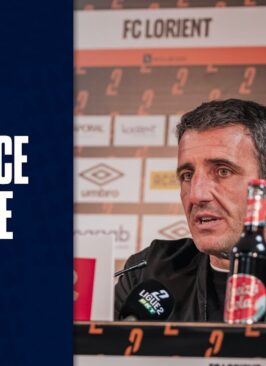 FC Lorient - Paris FC  : La conf' d'après-match du coach