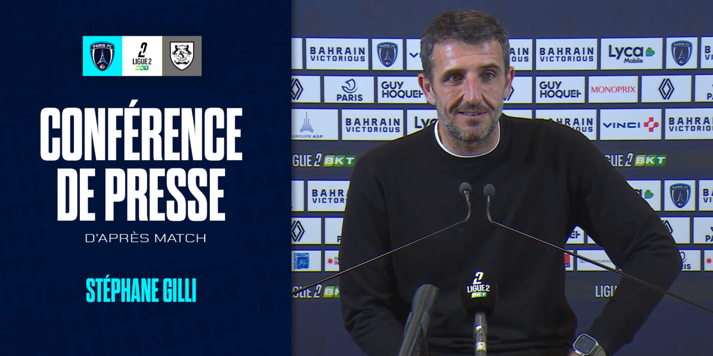 Conf de presse après match