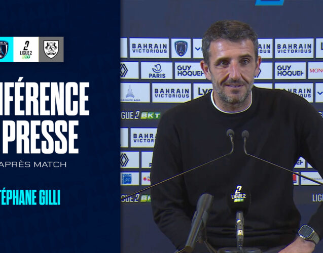 Conf de presse après match