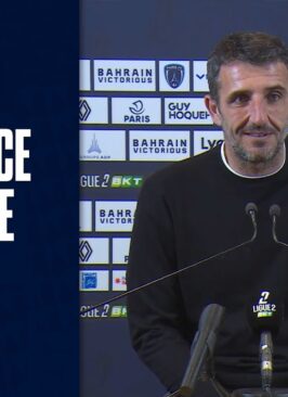 Paris FC - Amiens SC : La conf' d'après-match du coach