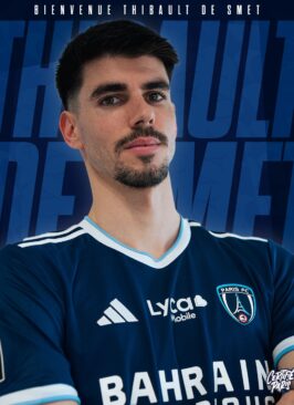 Thibault de Smet, première recrue du Paris FC en 2025!