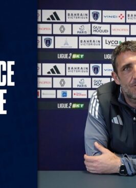 Paris FC - ESTAC Troyes : La conf' d'avant-match du coach