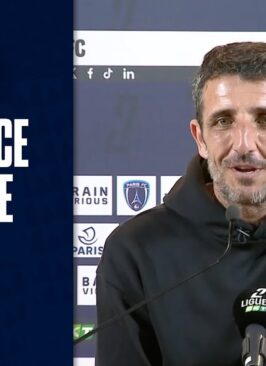 Paris FC - ESTAC Troyes : La conf' d'après-match du coach