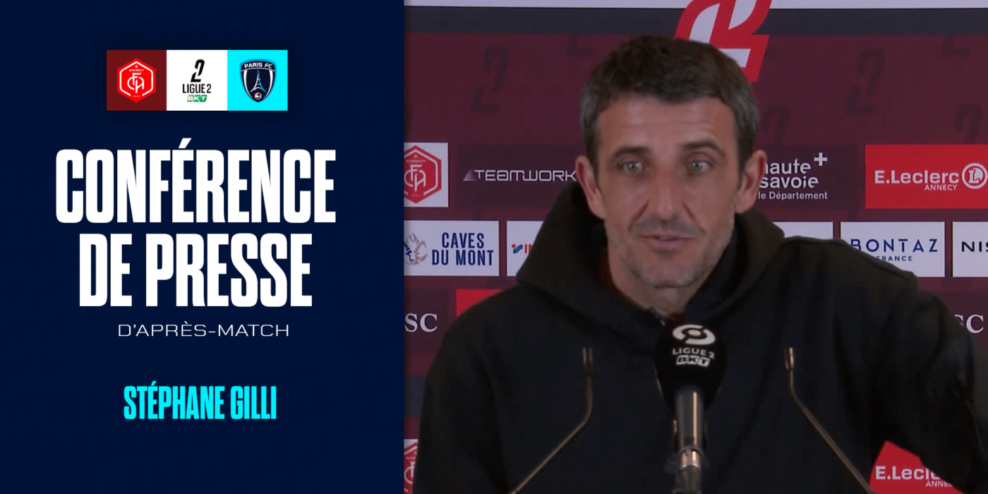 Conf de presse après match