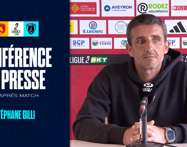 Conf de presse après match rodez-min