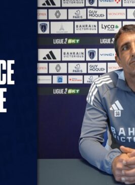 FC Martigues vs Paris FC  : la conf' d'avant-match du coach
