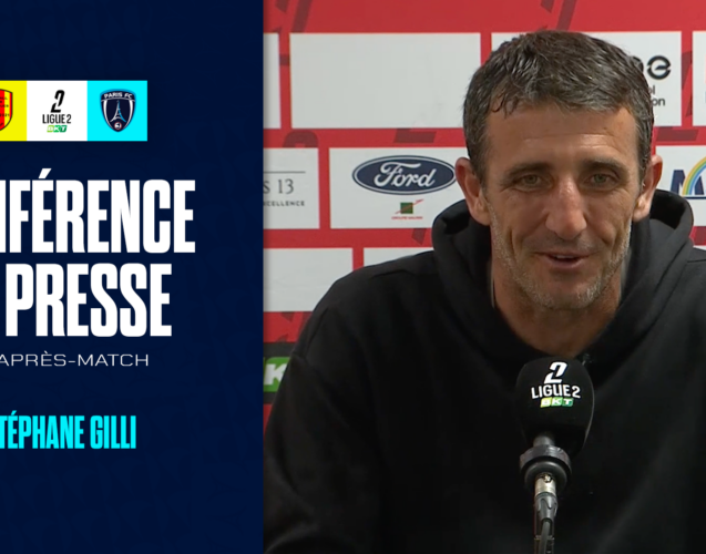 Conf de presse après match
