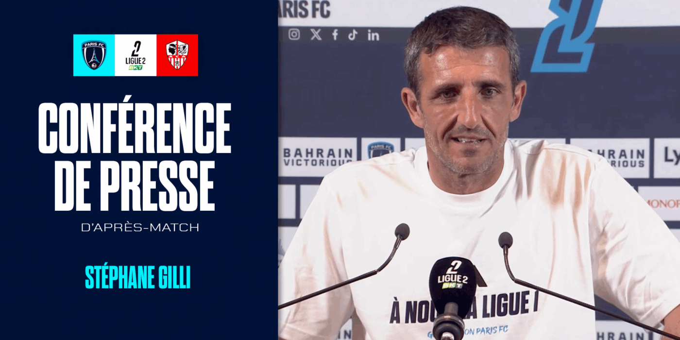 Conf de presse après match