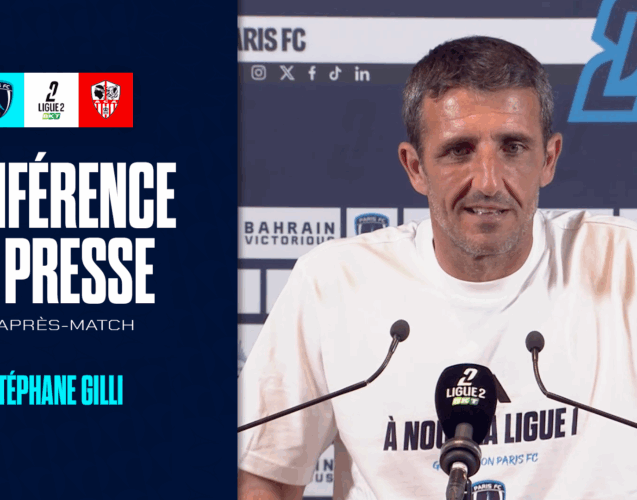 Conf de presse après match