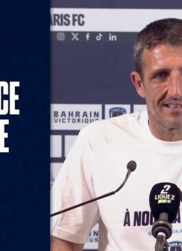 Paris FC - AC Ajaccio : La conf' d'après-match du coach